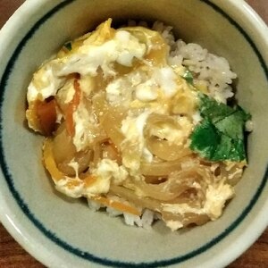 ねぎネギ親子丼